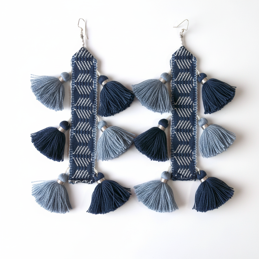 Blue Tassel Dangle Earrings - Nordstrom Style