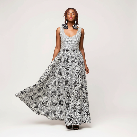 Royal Threads - Ankara Skirt Tail Earrings